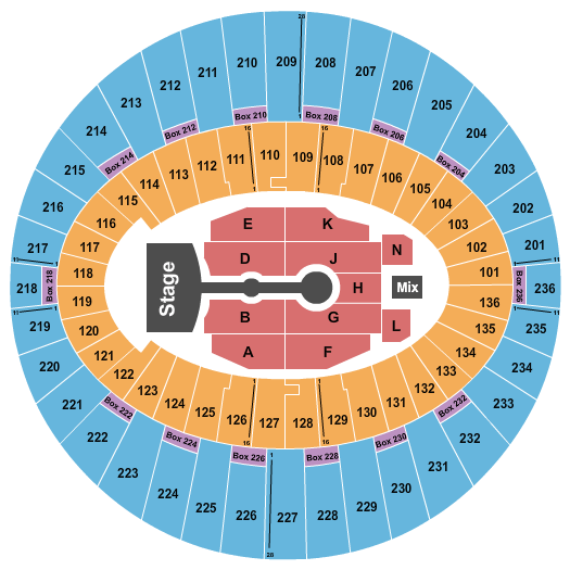 The Kia Forum Ariana Grande Seating Chart